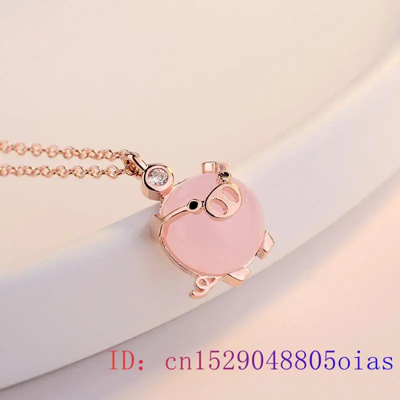 Piggy Pendant Necklace