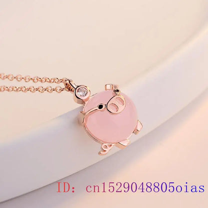 Piggy Pendant Necklace