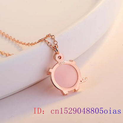 Piggy Pendant Necklace