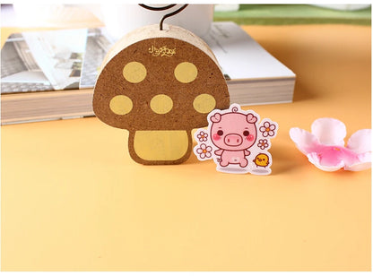 40 pcs Blushing Pigs Sticker Set