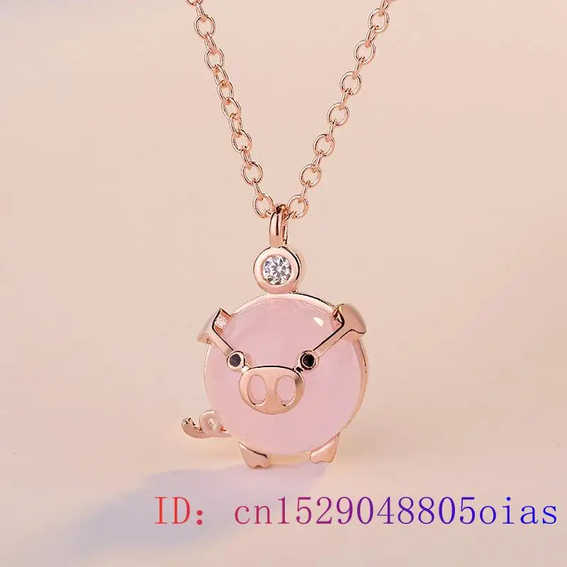 Piggy Pendant Necklace