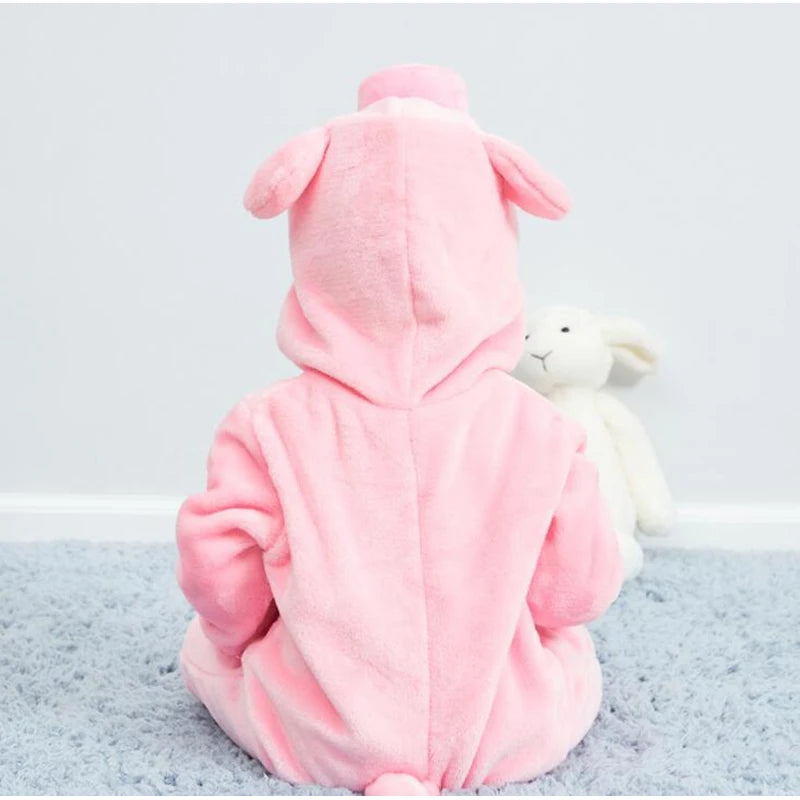 Kid's Adorable Pink Piggy Onesie