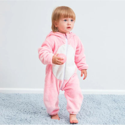 Kid's Adorable Pink Piggy Onesie