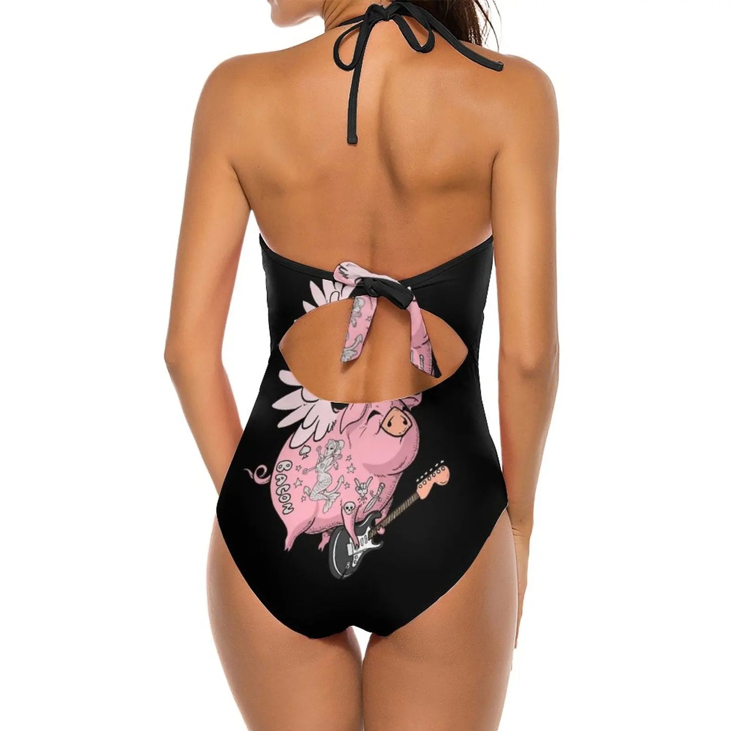 Pigs Rock! One-piece Swimsuit