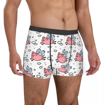 Flying Pigs Men's Boxer Briefs