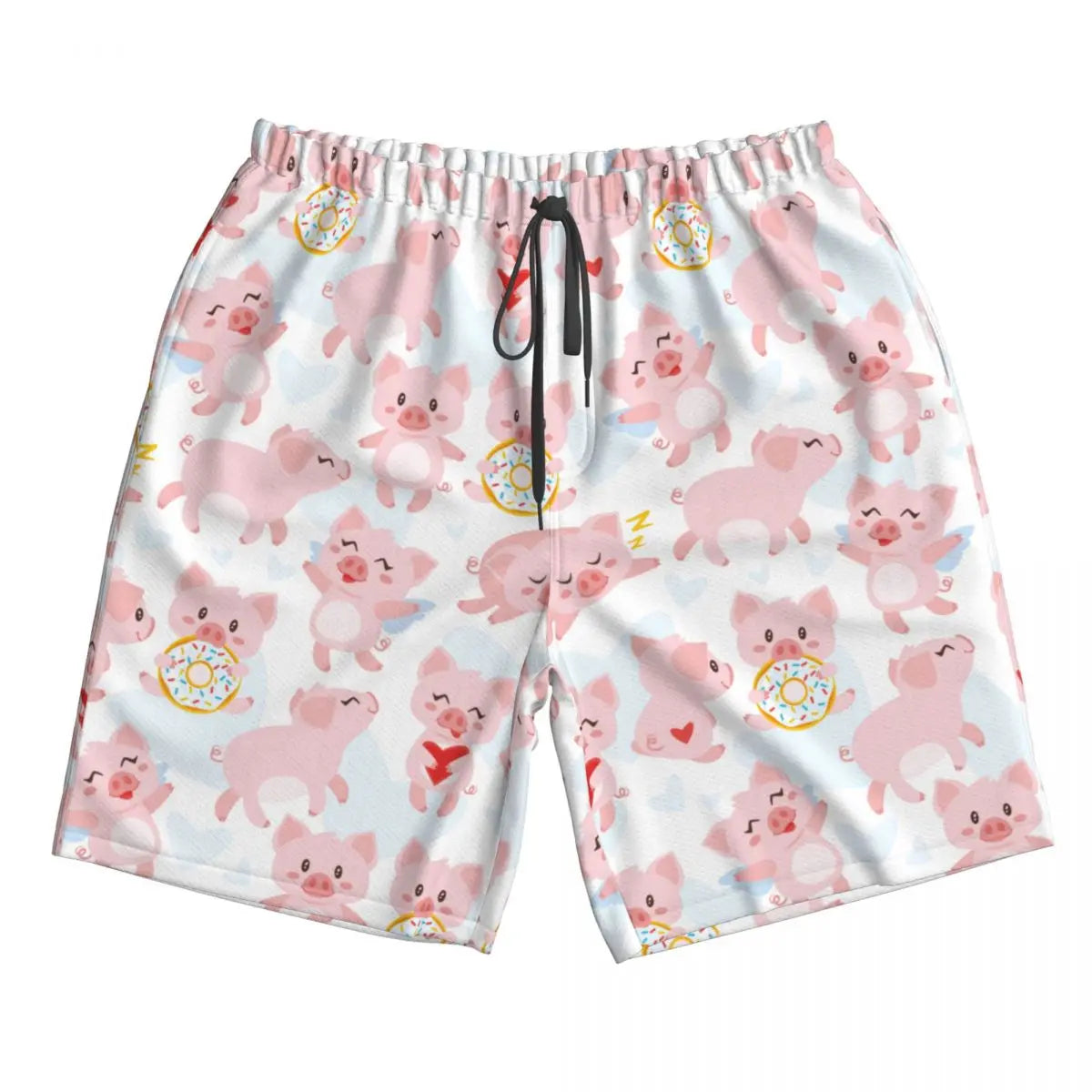 Pigs Out Doin’ Stuff Swim Trunks