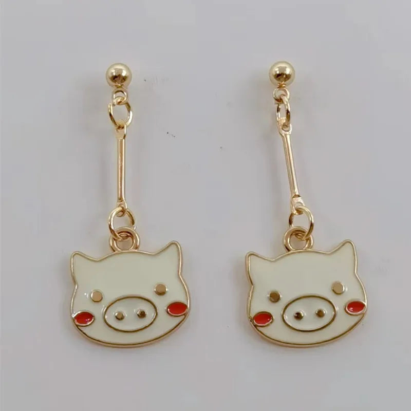 Cute Pig Earring Collection