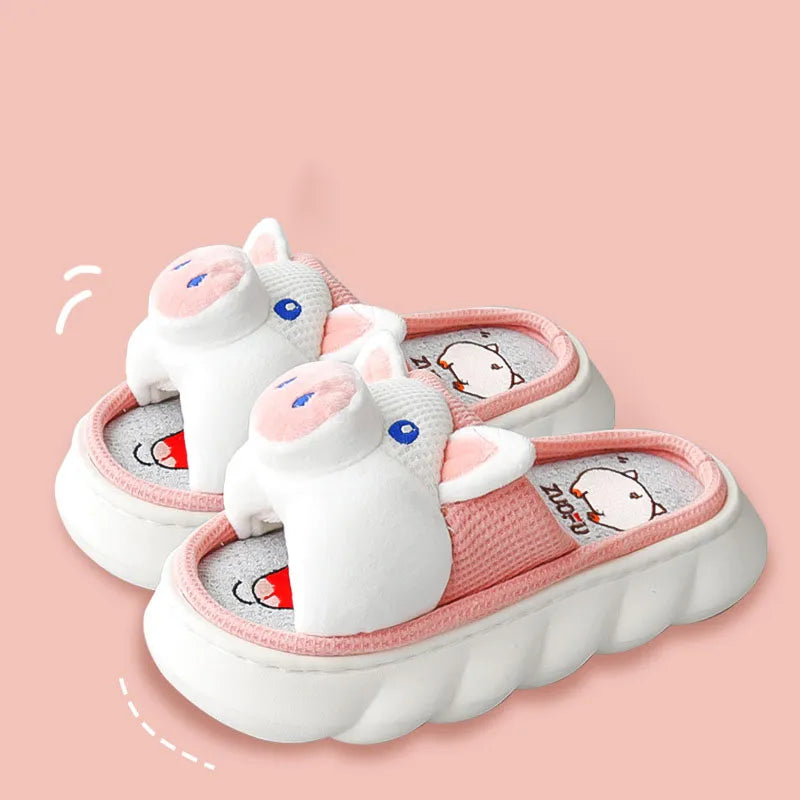 Smilin' Pig Slippers