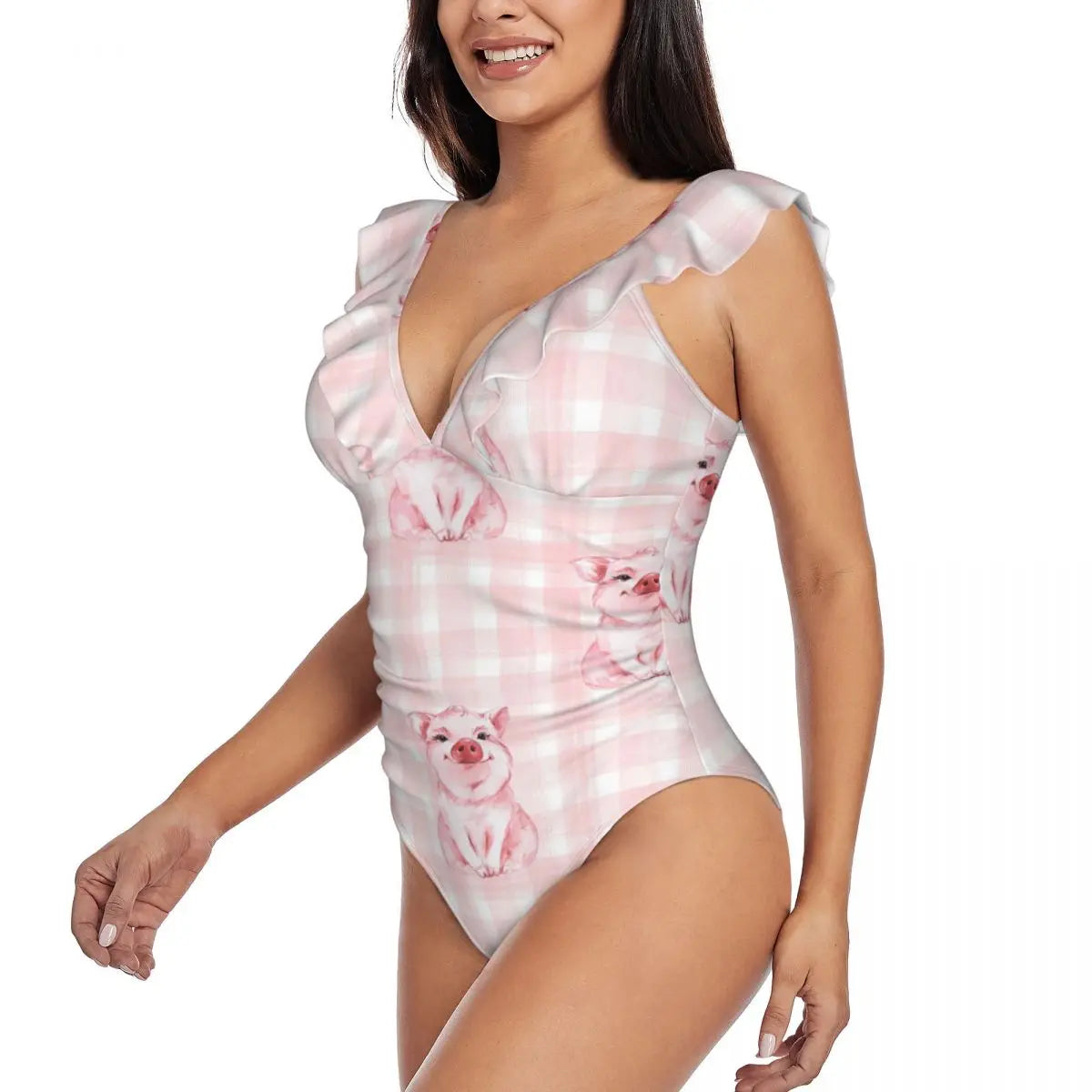 Pigtastic One-piece Swimsuit