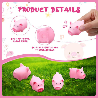 10Pcs Matching Rubber Pigs Set