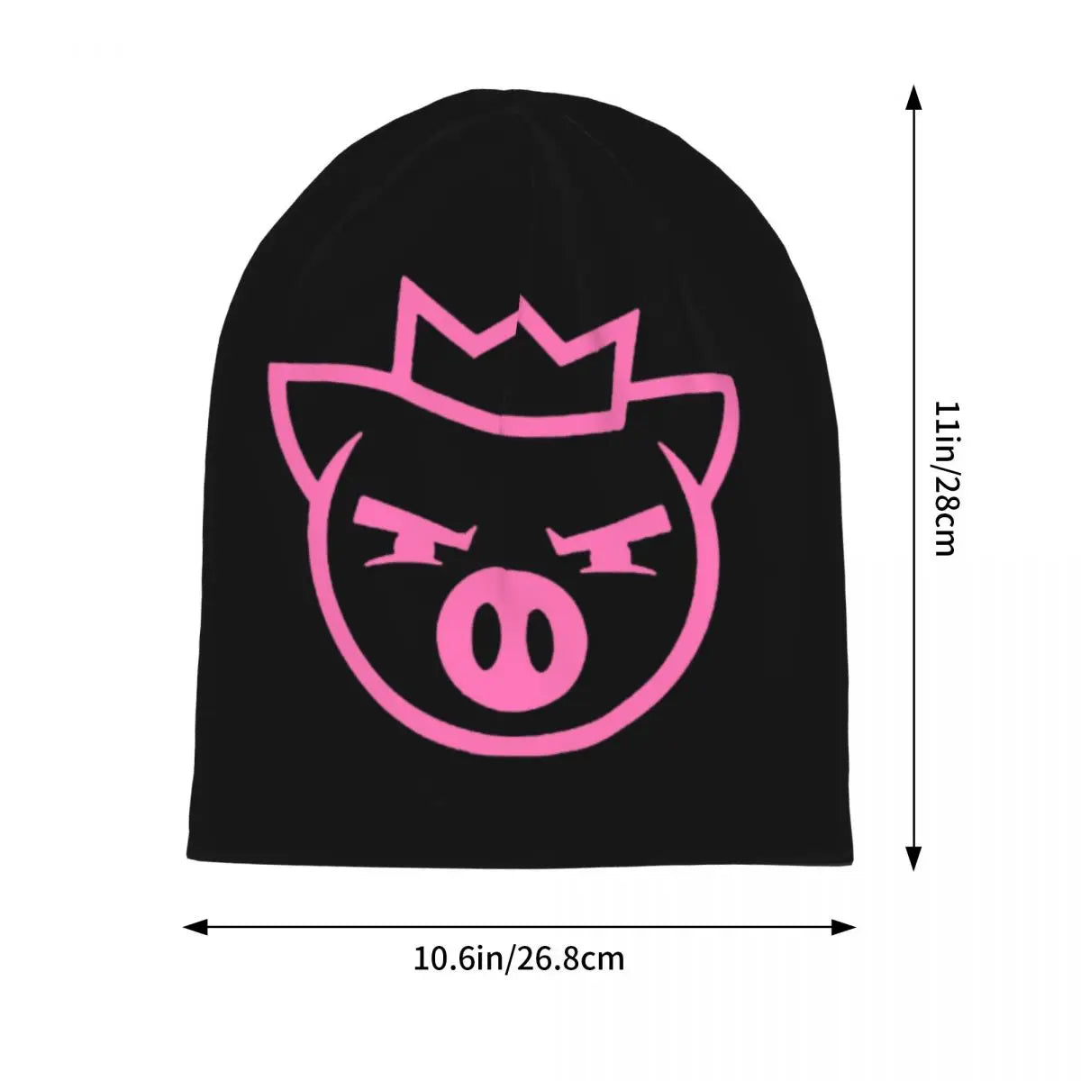 Pig Crown Beanie