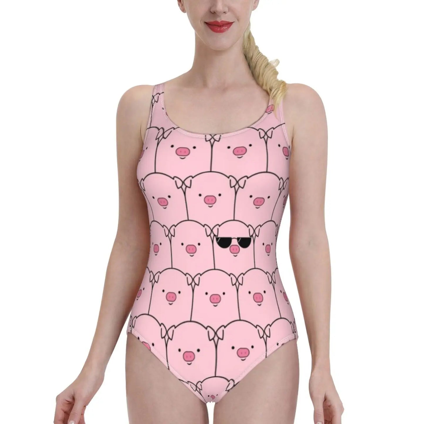 Cool Pig One-piece Swimsuit