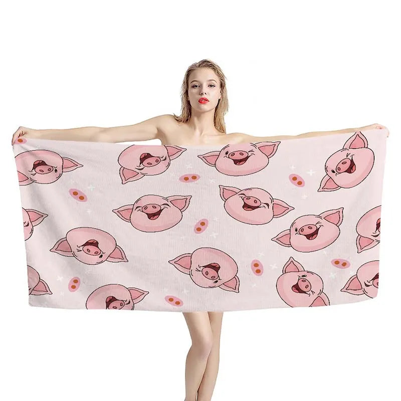 Precious Pig Towel Collection