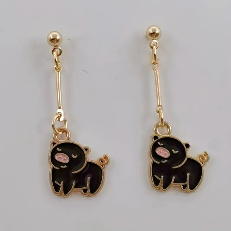 Cute Pig Earring Collection