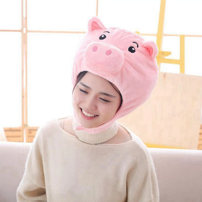 Realistic Pig Disguise Hat