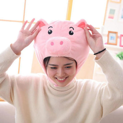 Realistic Pig Disguise Hat