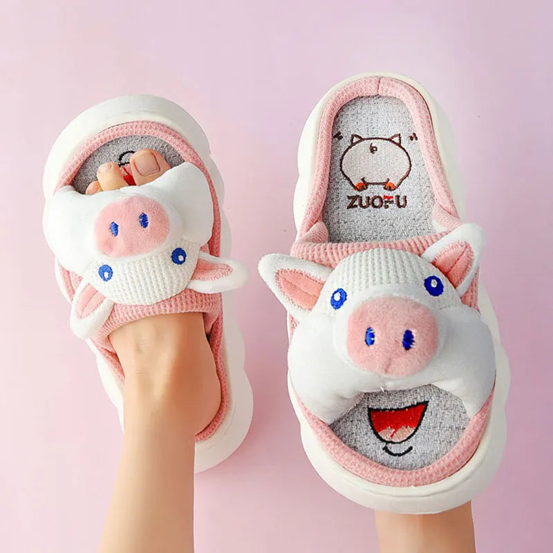 Smilin' Pig Slippers