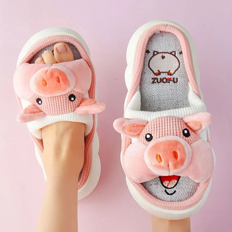 Smilin' Pig Slippers