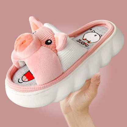 Smilin' Pig Slippers