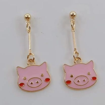 Cute Pig Earring Collection