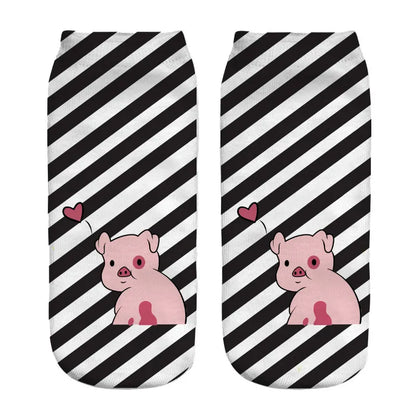 Pig Ankle Socks