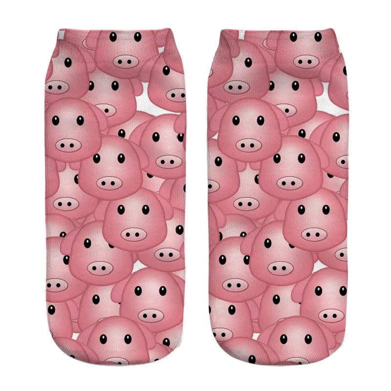 Pig Ankle Socks