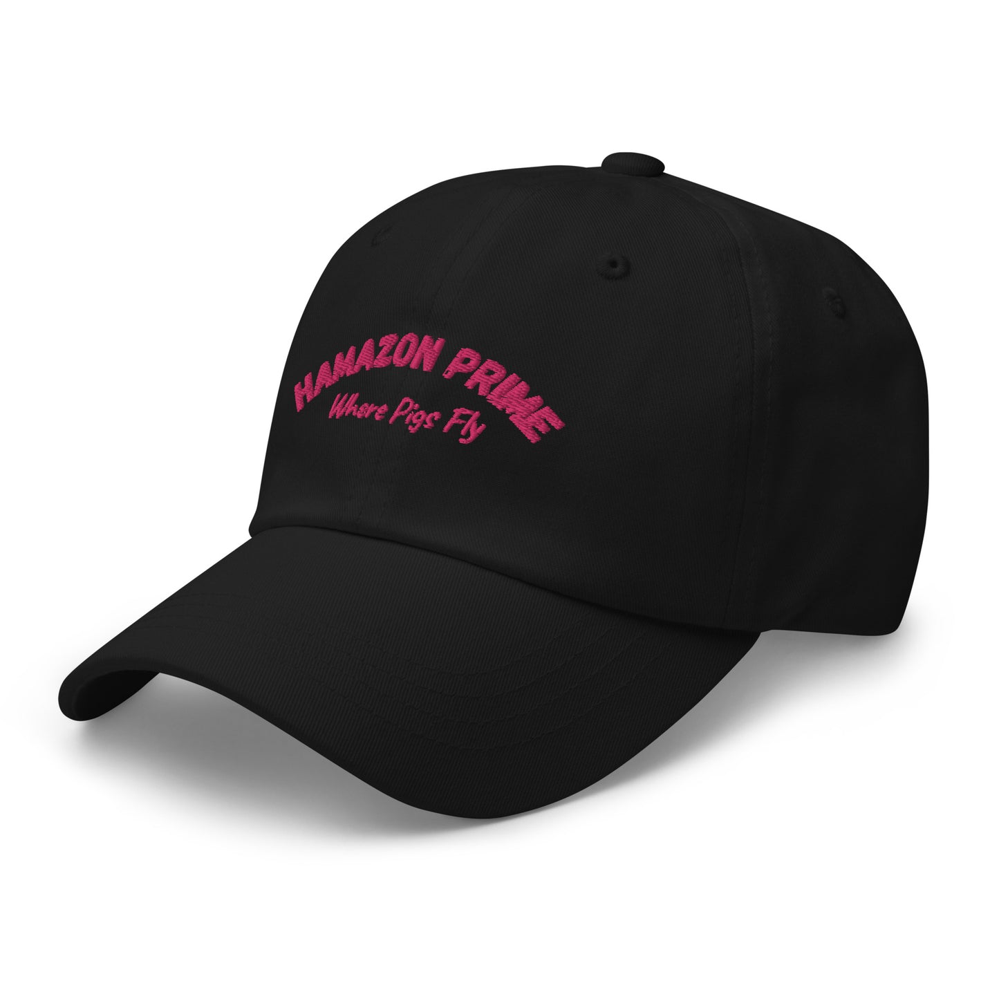 Hamazon Dad Hat - Pink Logo