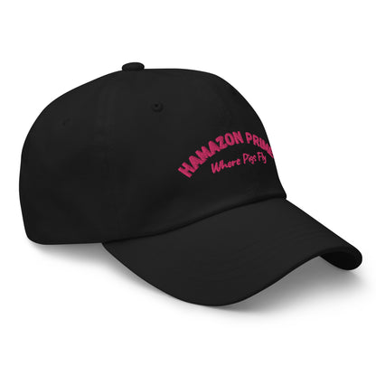 Hamazon Dad Hat - Pink Logo