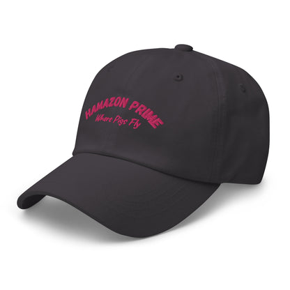 Hamazon Dad Hat - Pink Logo