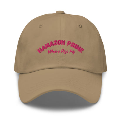 Hamazon Dad Hat - Pink Logo