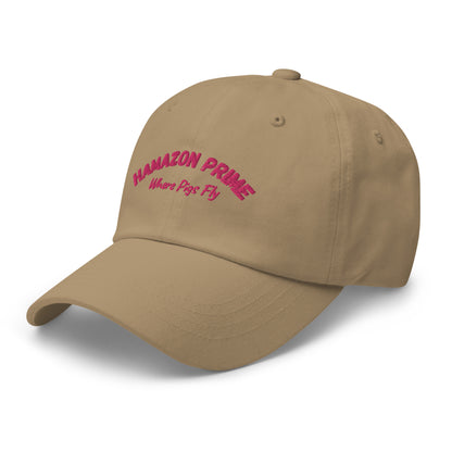 Hamazon Dad Hat - Pink Logo