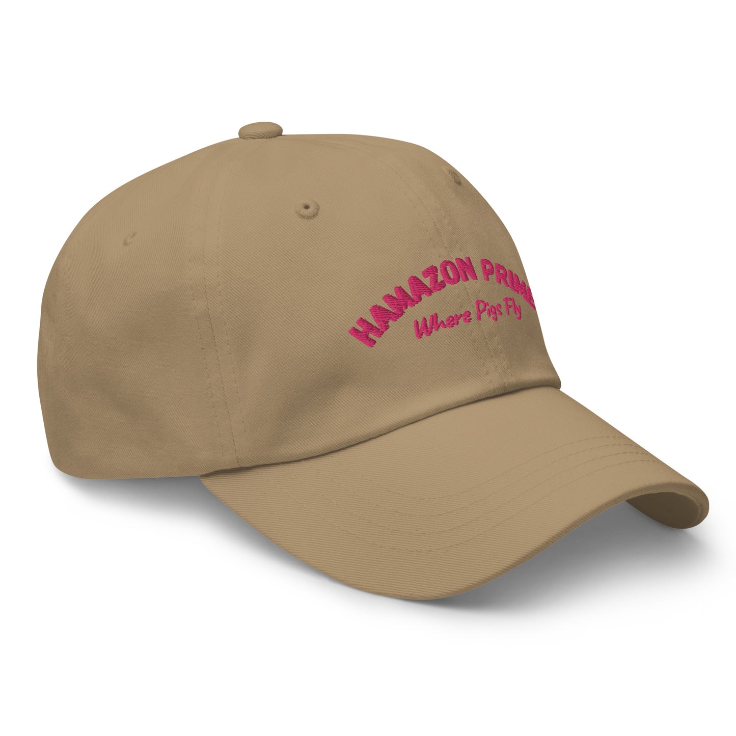 Hamazon Dad Hat - Pink Logo