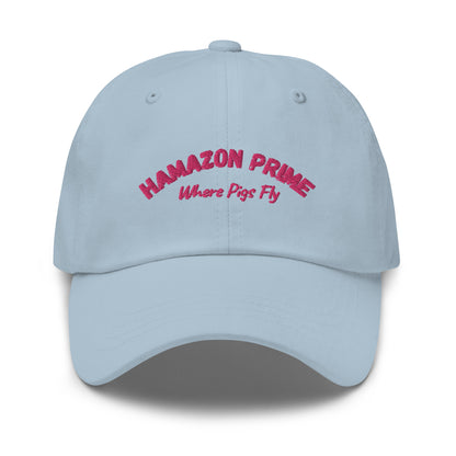 Hamazon Dad Hat - Pink Logo