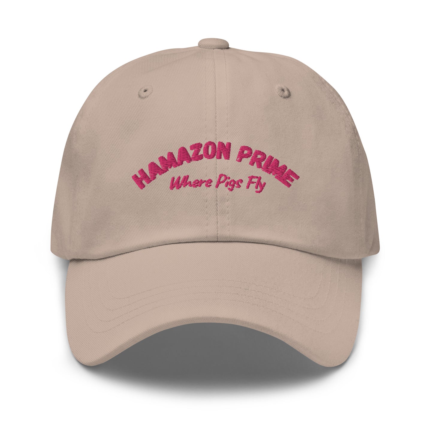 Hamazon Dad Hat - Pink Logo