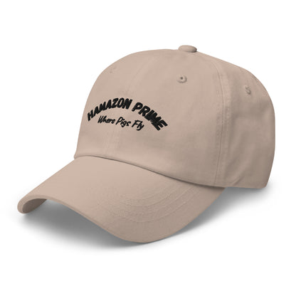 Hamazon Dad Hat - Black Logo