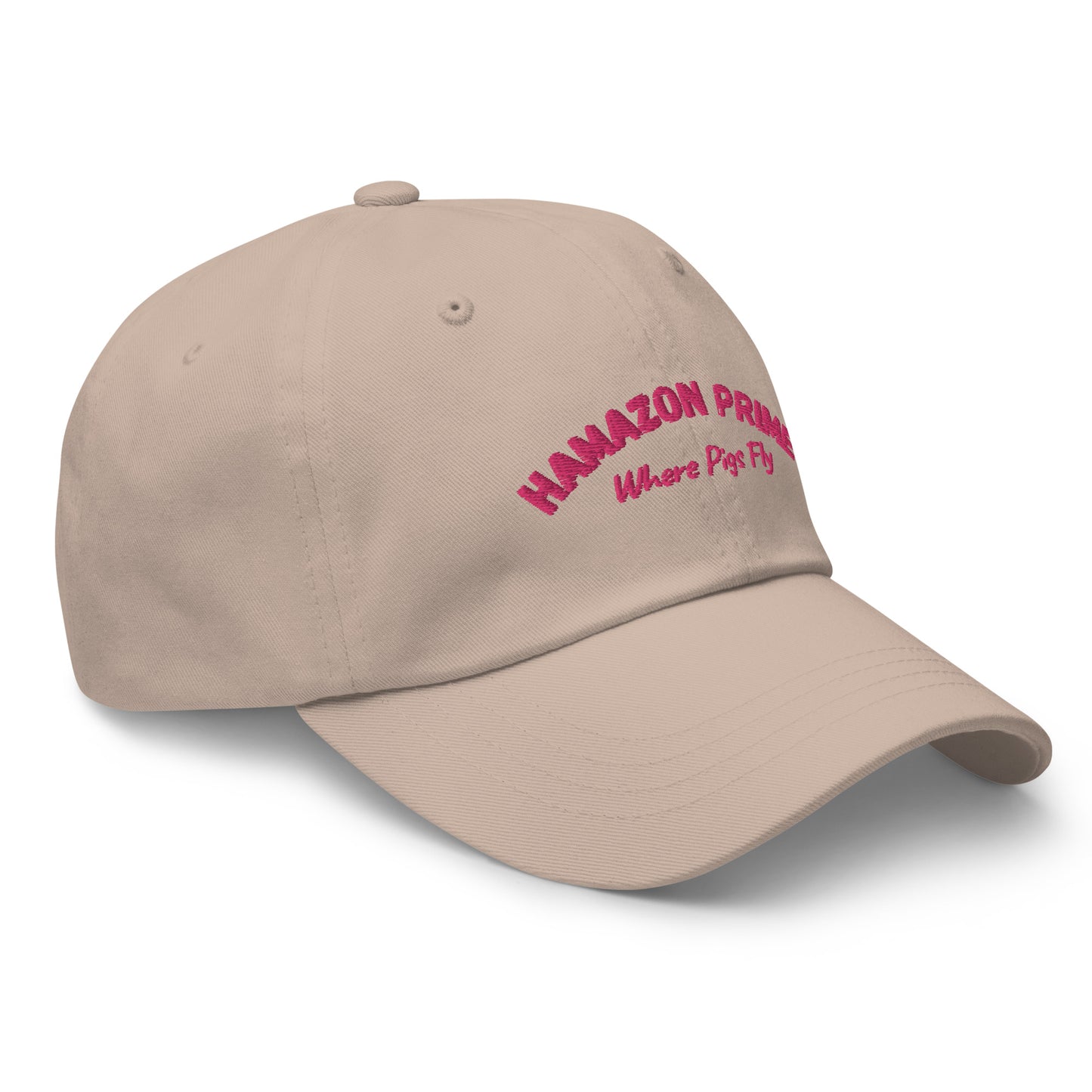 Hamazon Dad Hat - Pink Logo