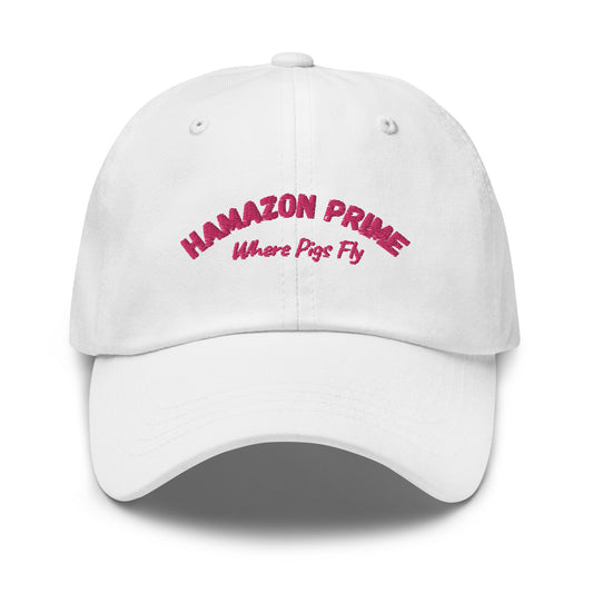 Hamazon Dad Hat - Pink Logo