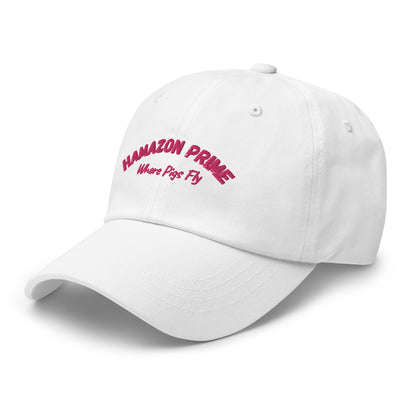 Hamazon Dad Hat - Pink Logo