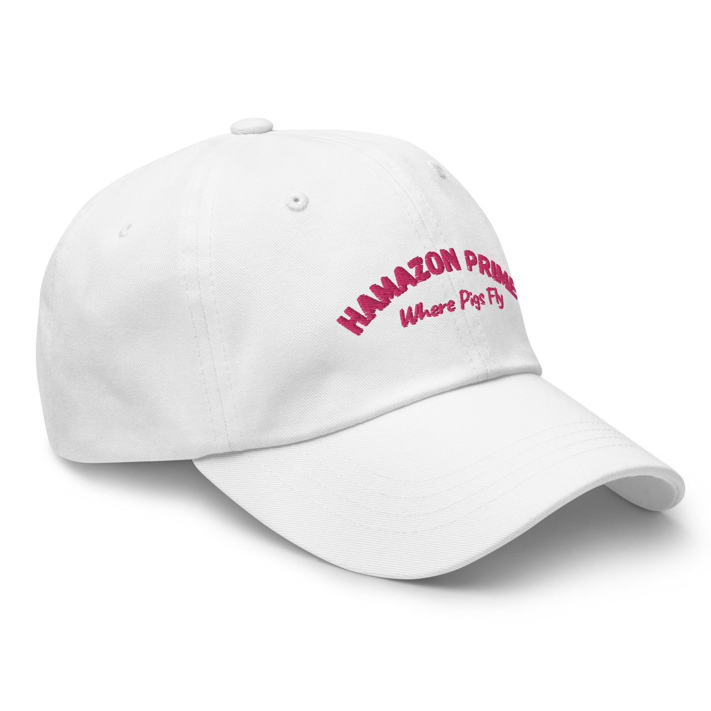 Hamazon Dad Hat - Pink Logo